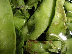 Judias verdes con salsa